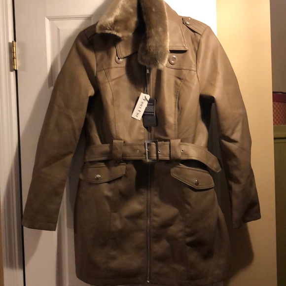 cavalini faux fur jacket